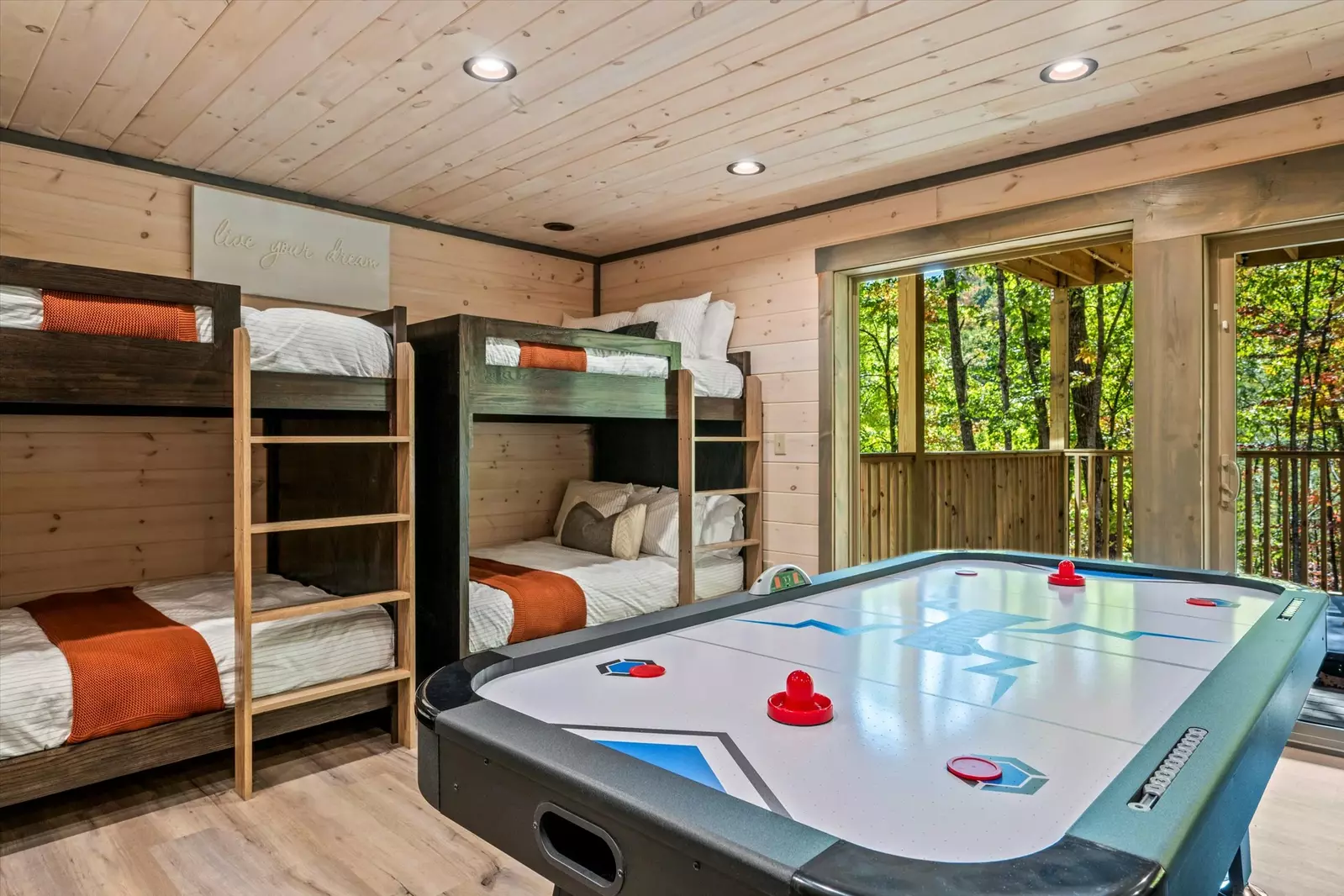 Property image, Interior, of Treehouse Swim Cabin