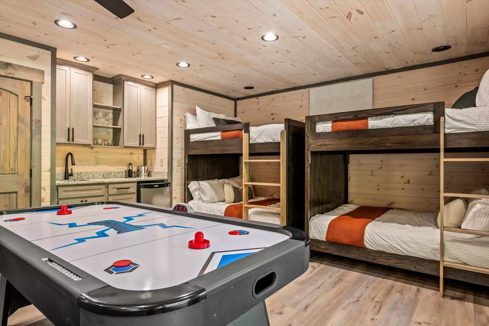 Property image, Interior, of Treehouse Swim Cabin