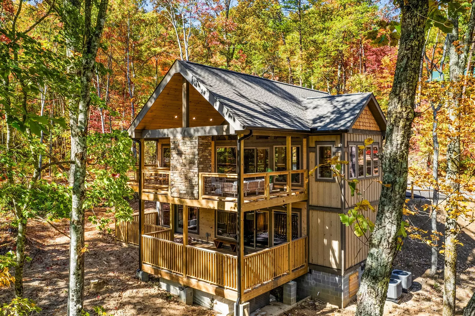 Property image, Interior, of Treehouse Swim Cabin