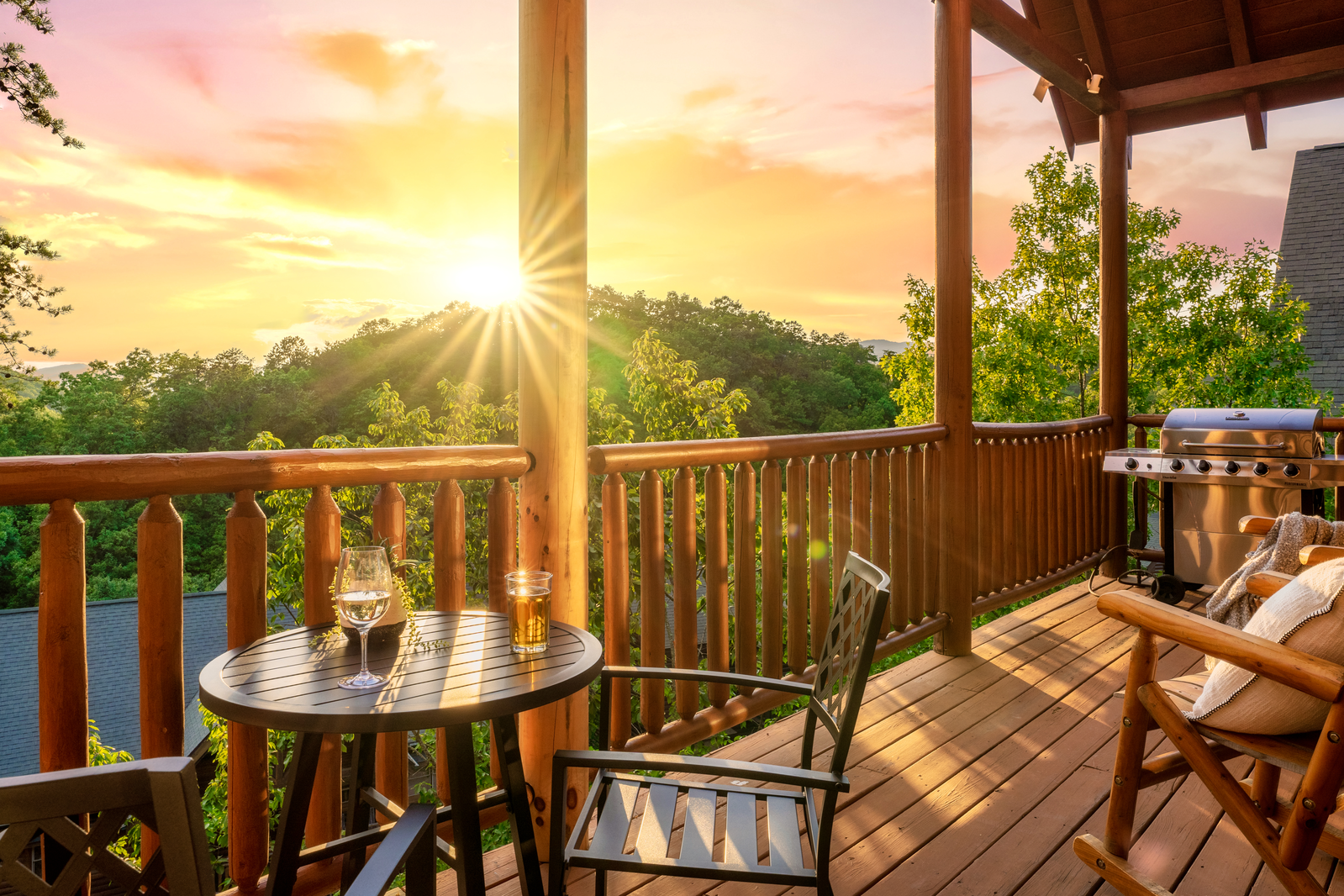 Views from the lower deck 