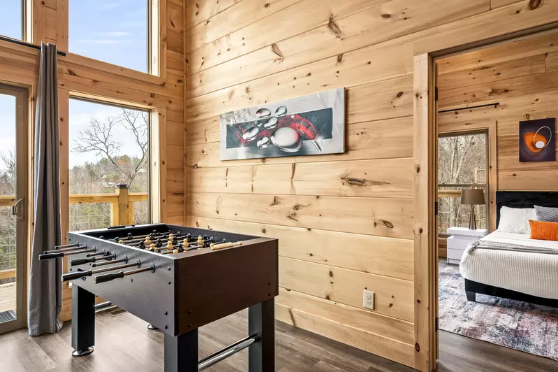 Kick it up a notch with our foosball table