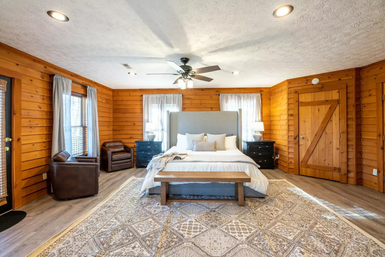 Lower level king bedroom