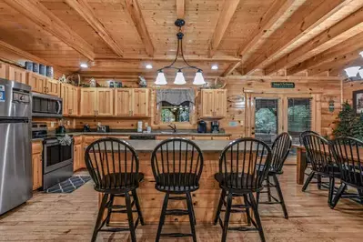 Open concept kitchen
