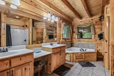Master Bathroom on 1st Floor