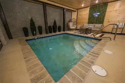 Indoor Pool Cabin!