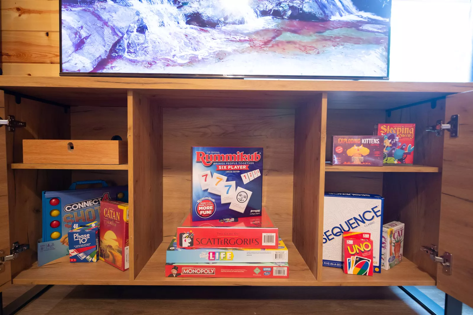 Games in Bunk Room