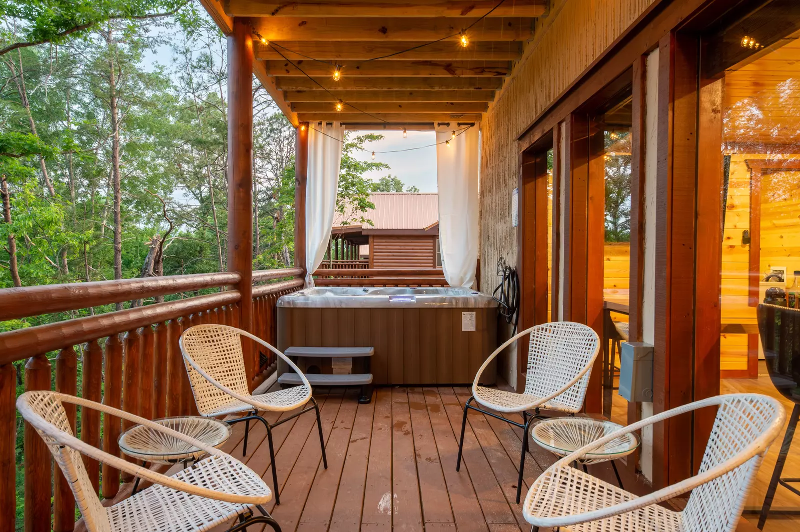 Deck Hot Tub