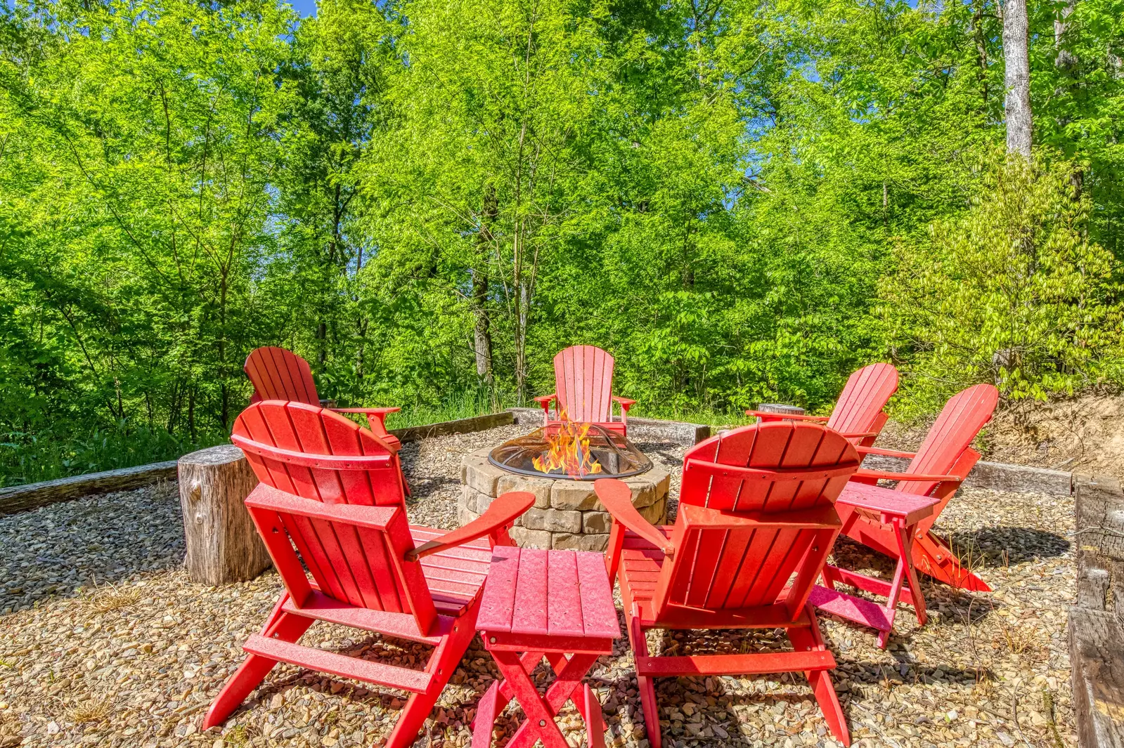 Antler Run fire pit