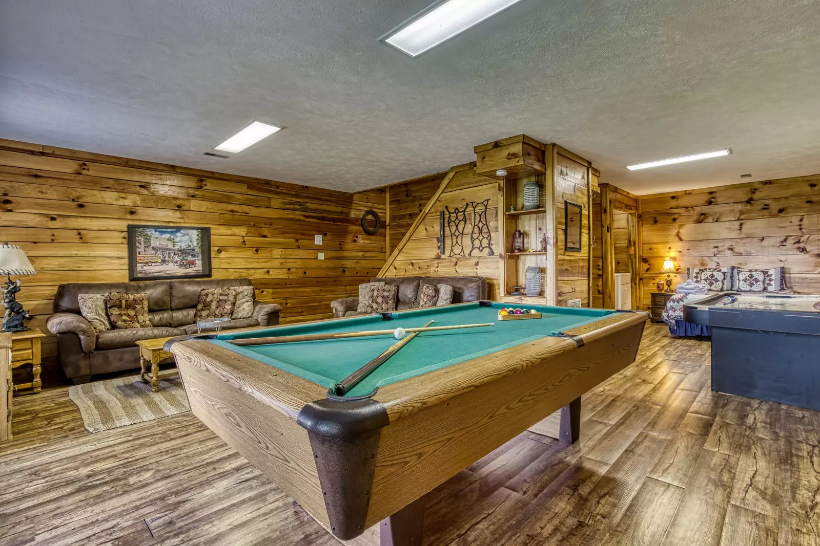 Awesome View lower level game room