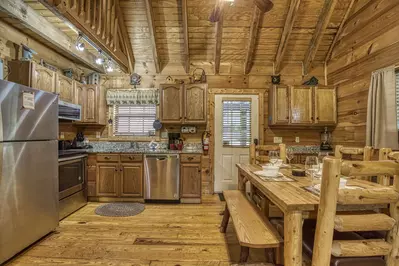 Beary Beary Special - Fully furnished kitchen and dining table