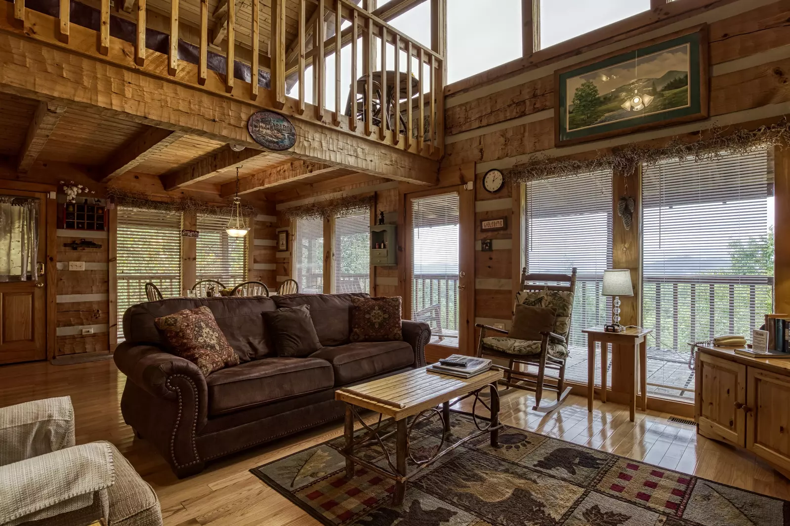 Buck Naked living room