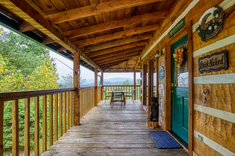 Buck Naked wrap around deck