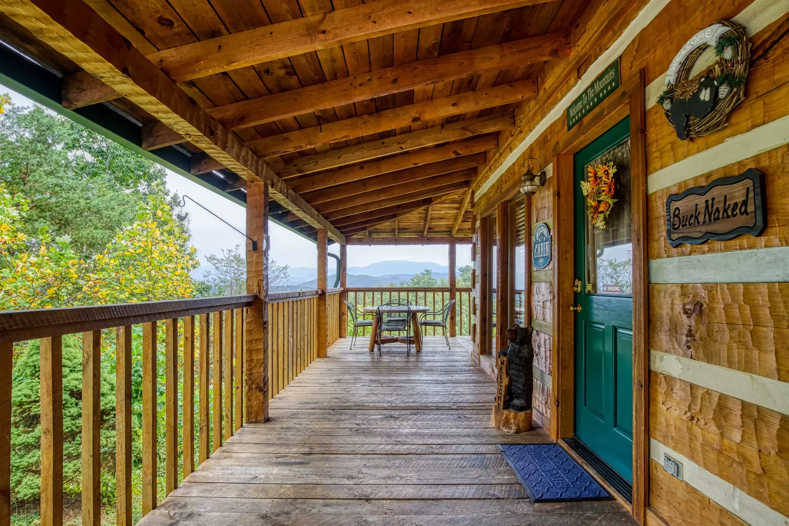 Buck Naked wrap around deck