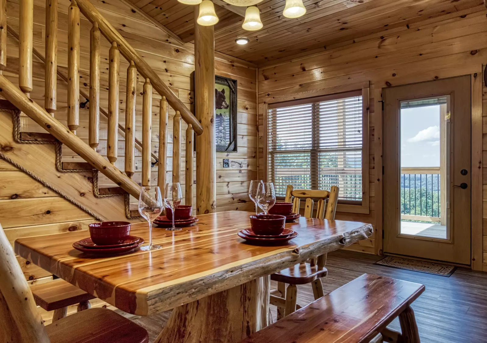 Chasing Views dining area