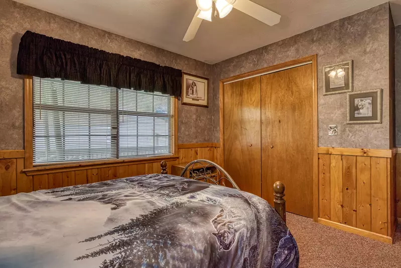Dances With Wolves main level bedroom