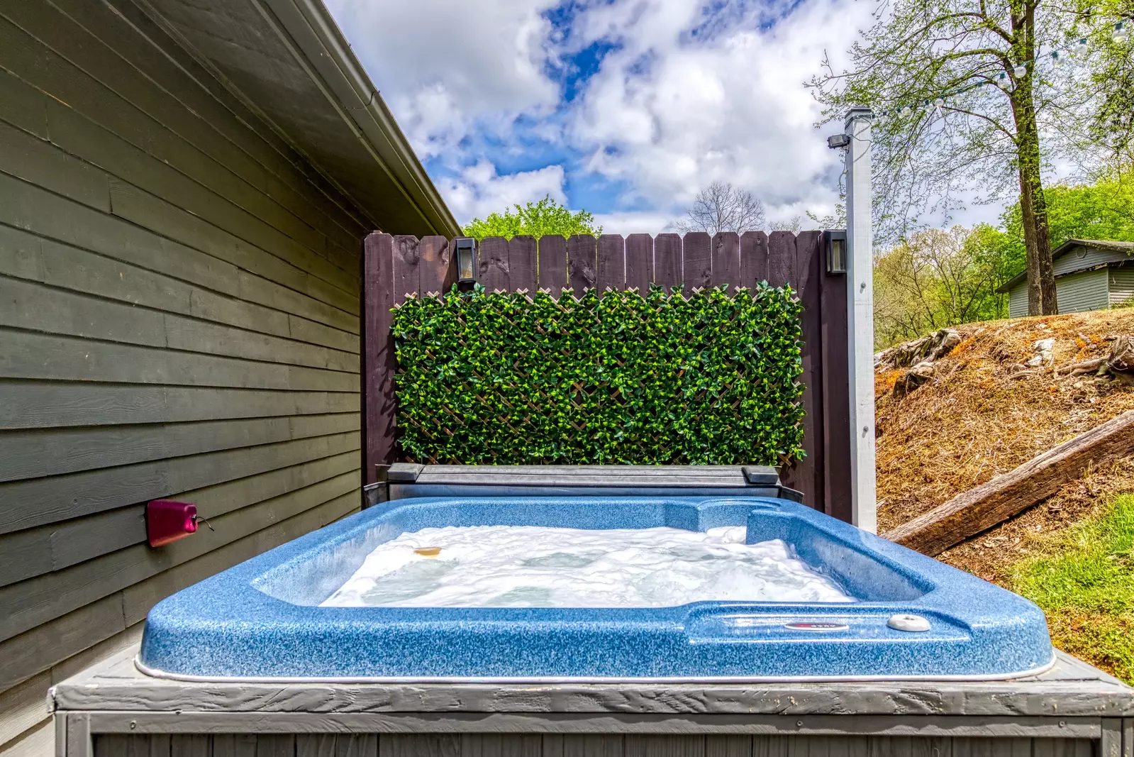 Four Bearoom Cottage hot tub