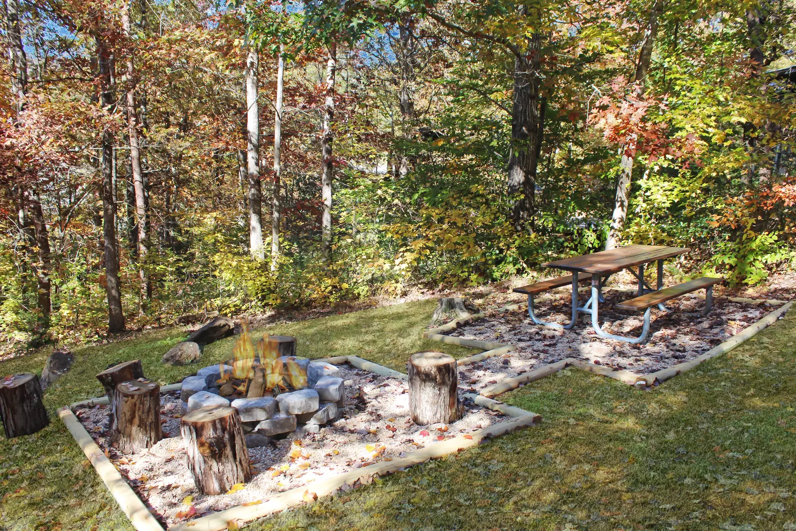 Mountain Magic outdoor fire pit