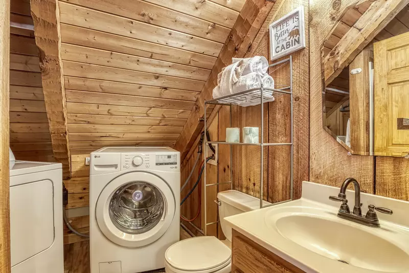 Old Glory washer and dryer