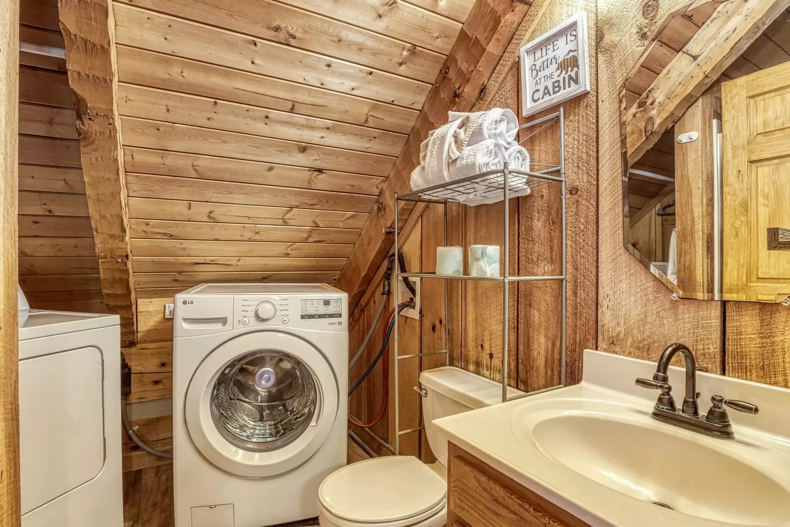 Old Glory washer and dryer