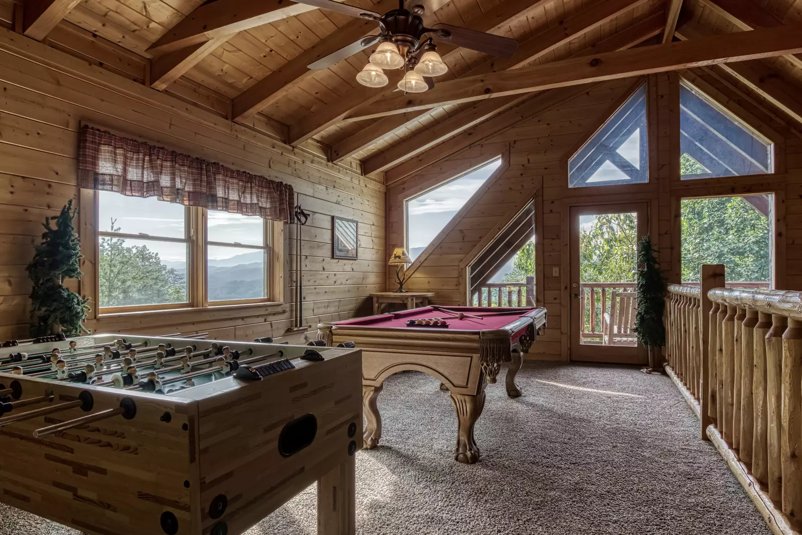 Rainbows End upper level game room