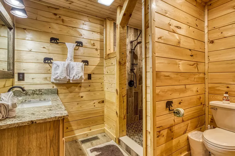 Lakeview bathroom one