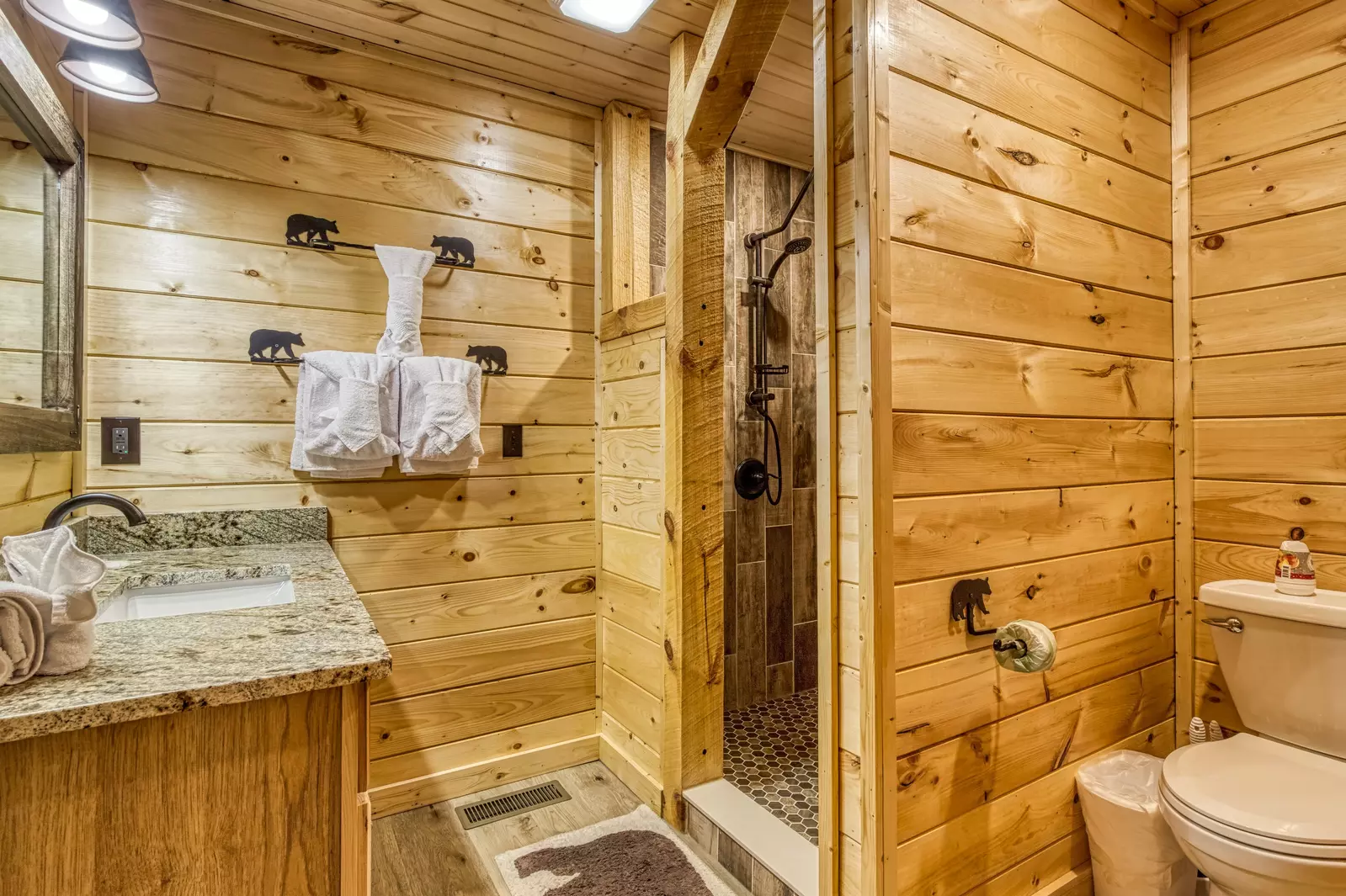 Lakeview bathroom one