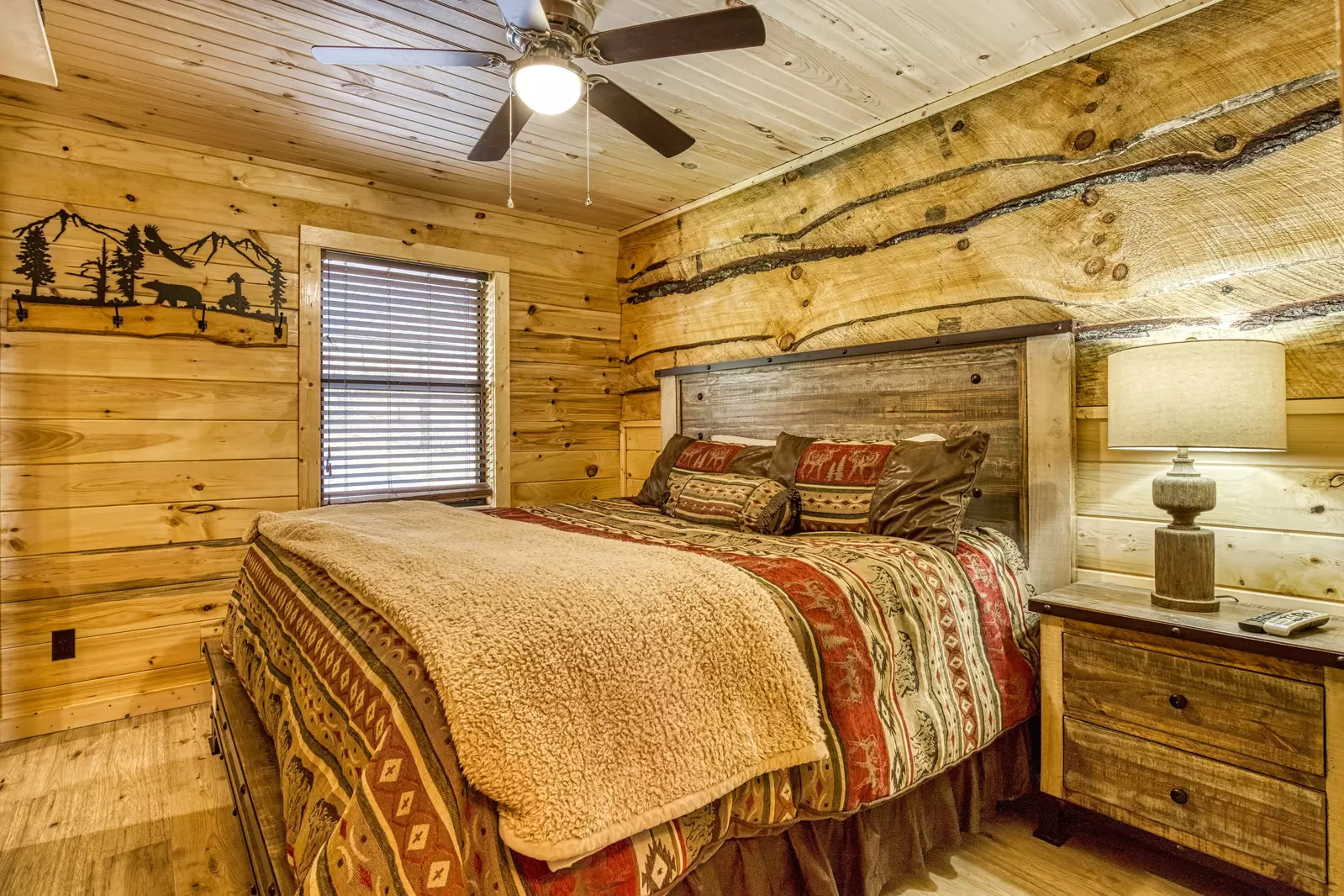 Lakeview bedroom two with king size bed