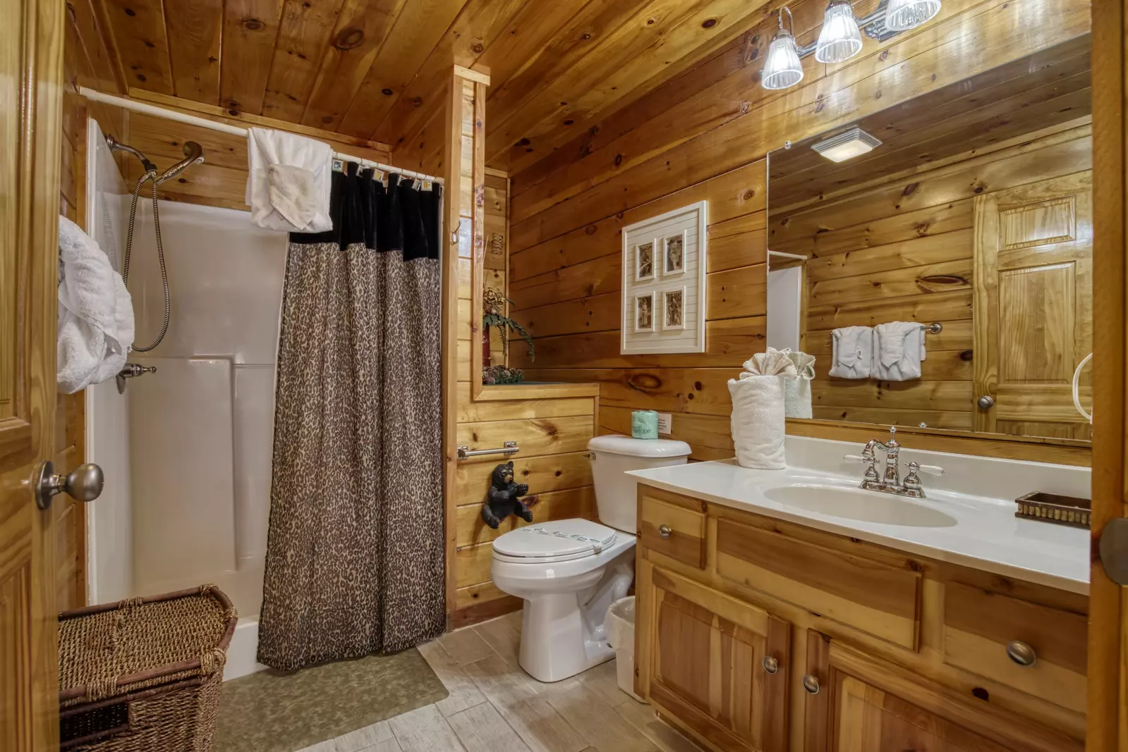 Three Bears - Main level bathroom one