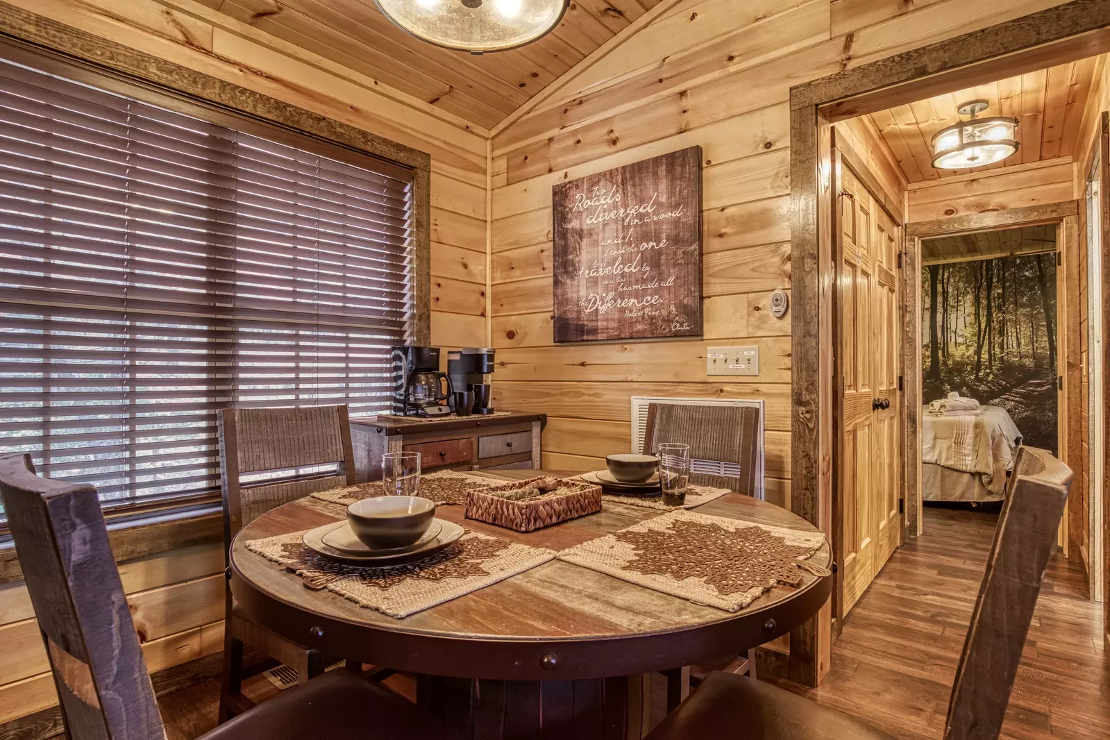 The Road Less Traveled dining table