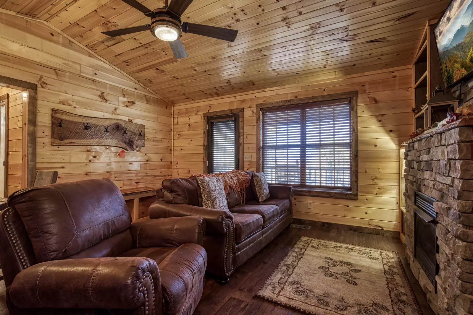 The Road Less Traveled living room
