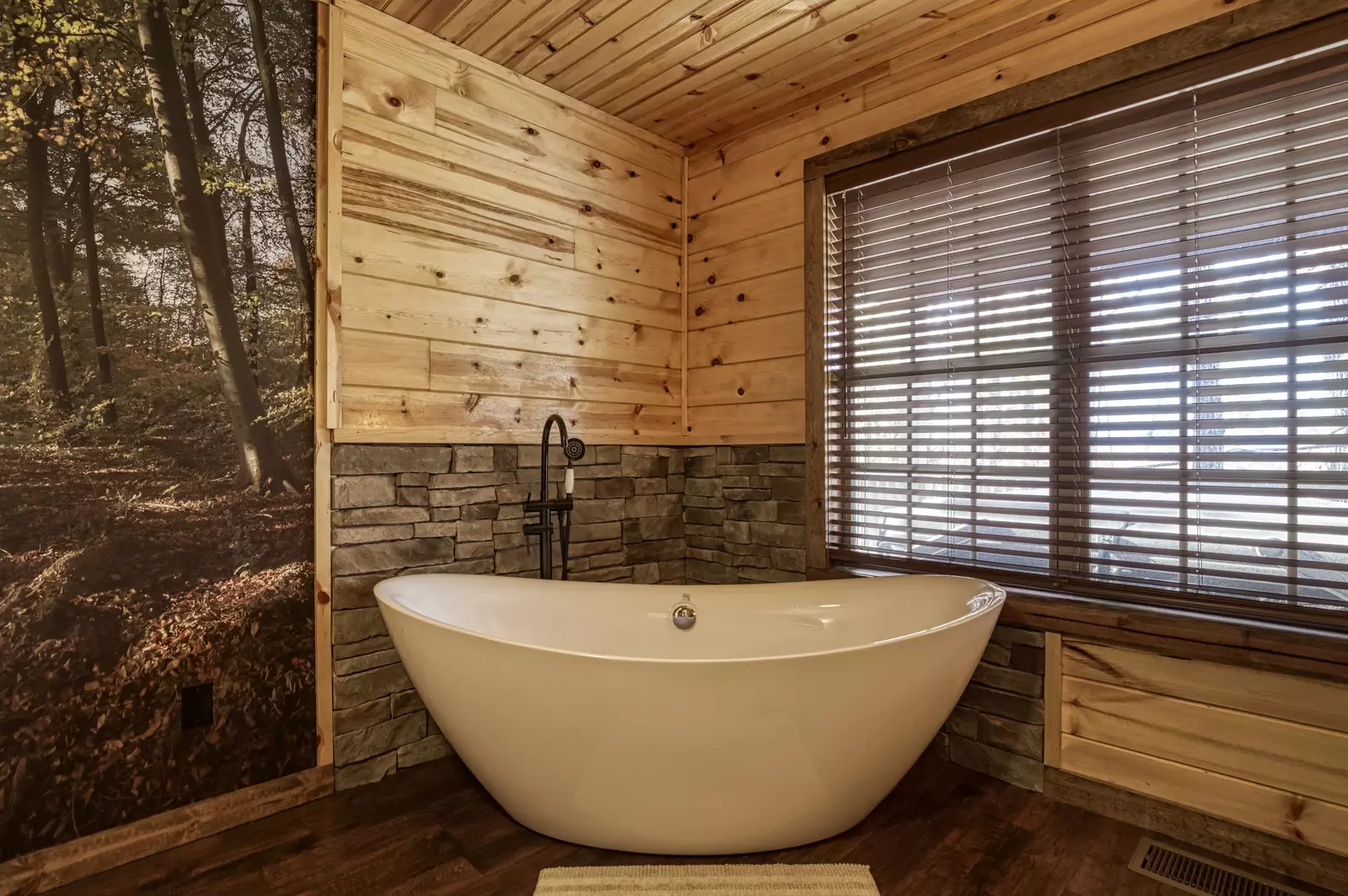 The Road Less Traveled spa soaking tub