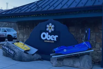 Ober Mountain Sign
