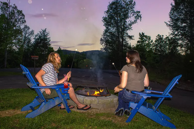 Eat a s'more on us under the stars