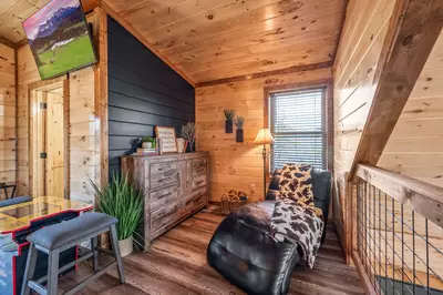 Sitting area in loft