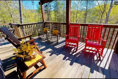 Lovely covered outdoor space