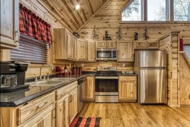 Well stocked kitchen