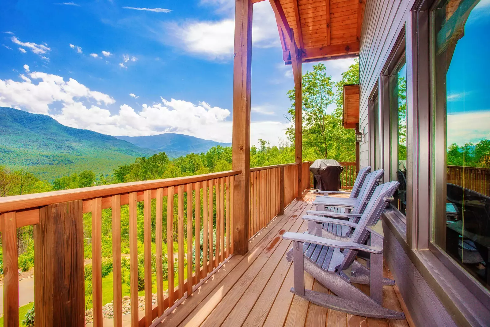 views from side deck