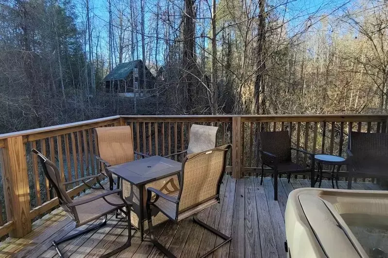 Enjoy time outside on the porch!