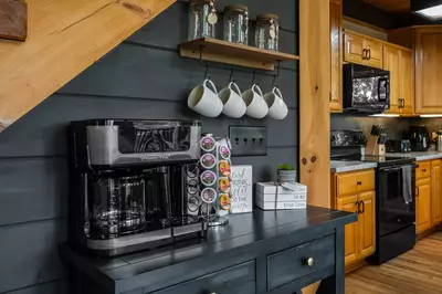 Coffee bar to get your day started.