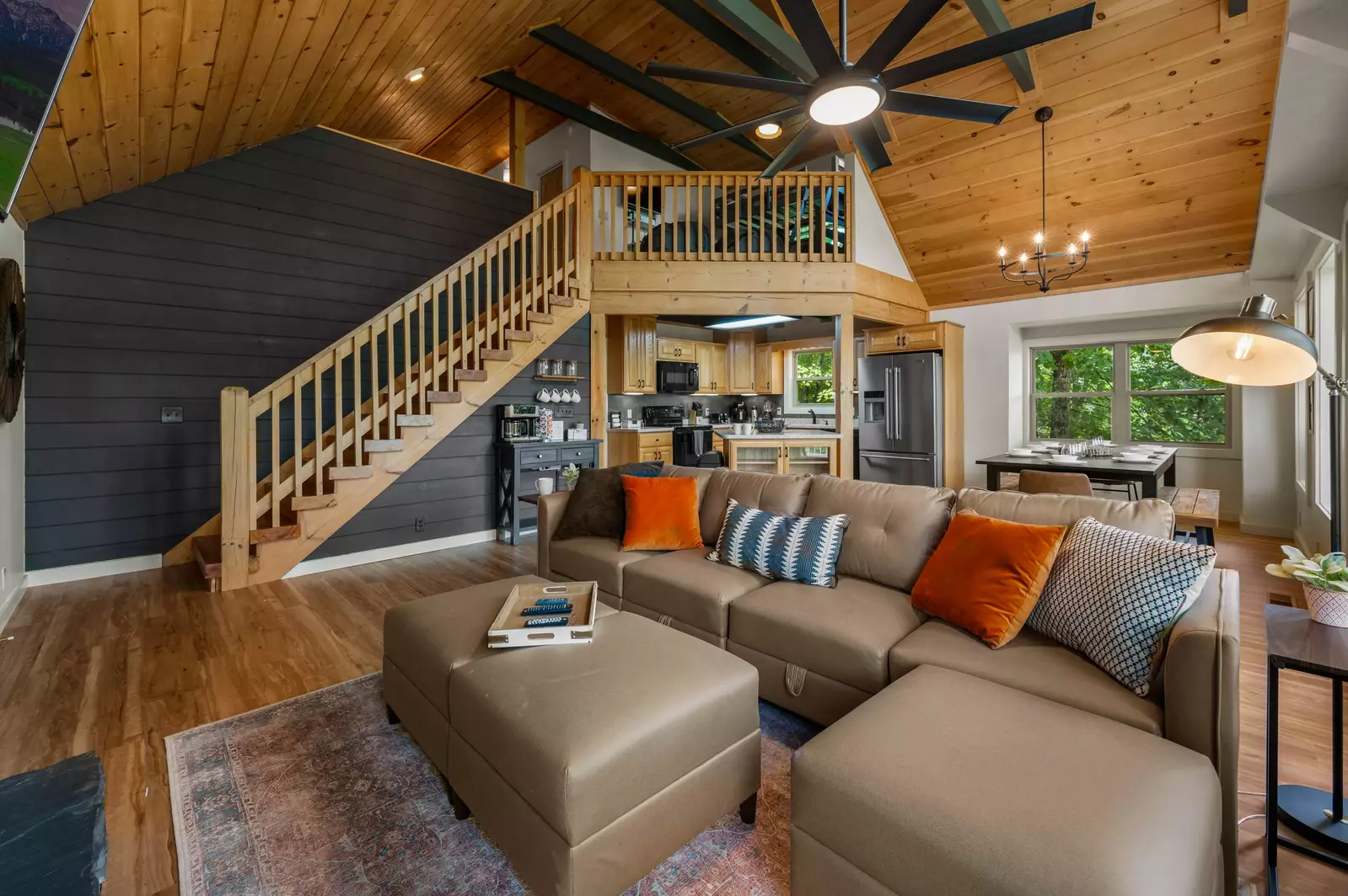 Open floor plan on the main floor!