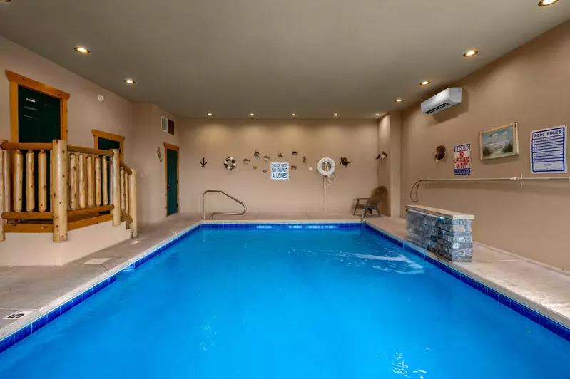 Kids will LOVE this enormous 15x20ft private heated pool!