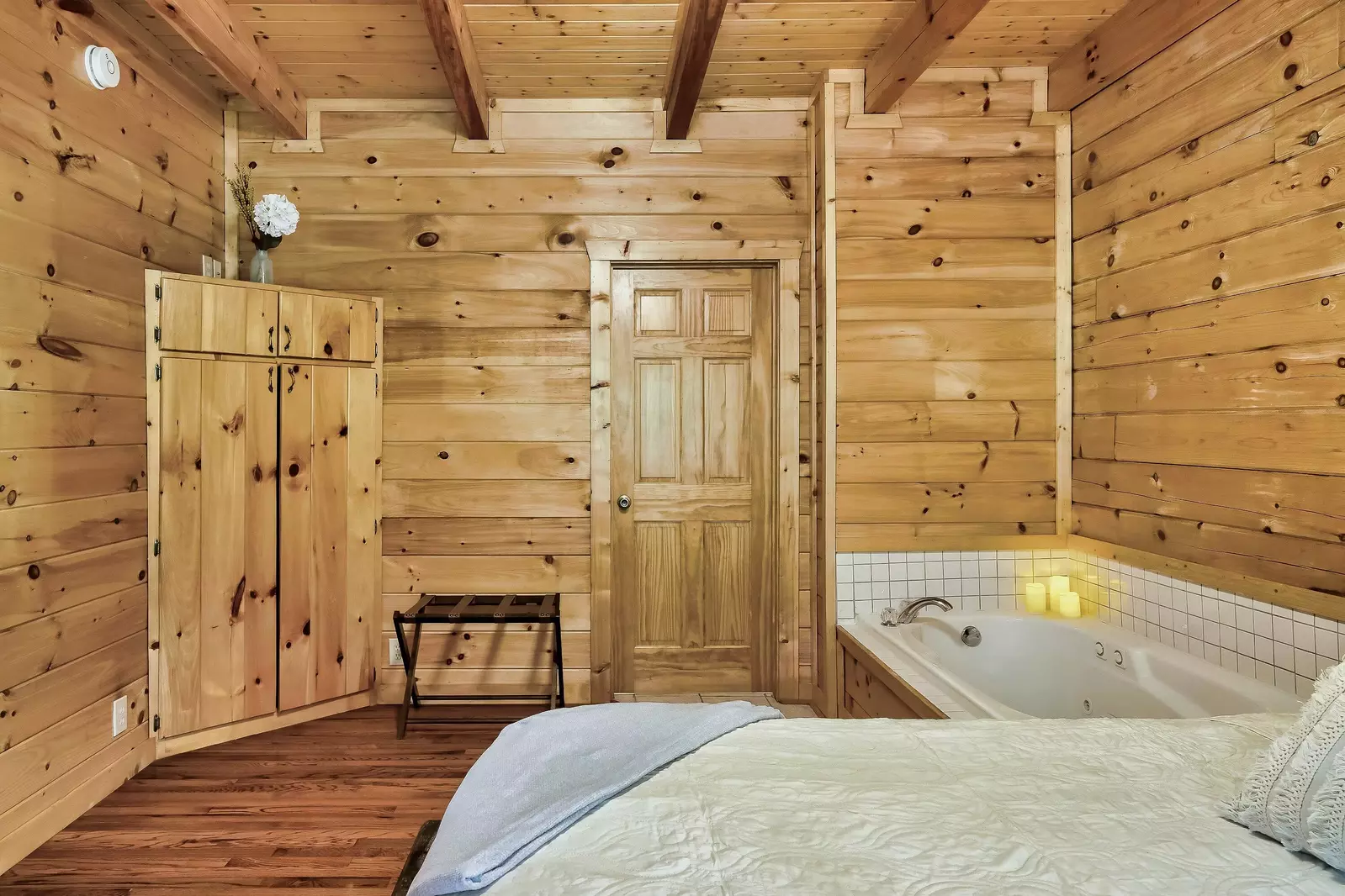 Beautiful wood work throughout
