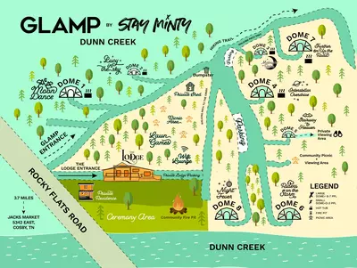 Moon Dance Dome @ GLAMP Dunn Creek