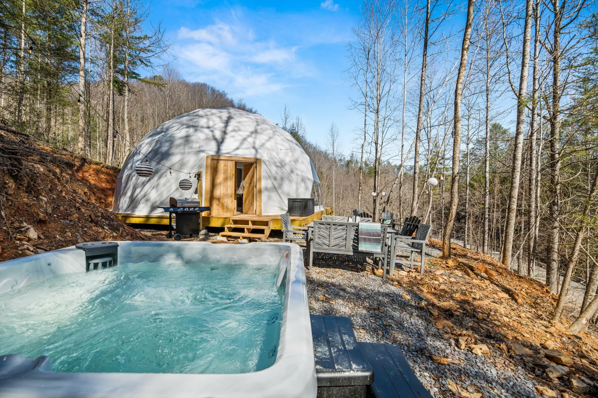 Moon Dance Dome @ GLAMP Dunn Creek - 2 bedroom Glamping in