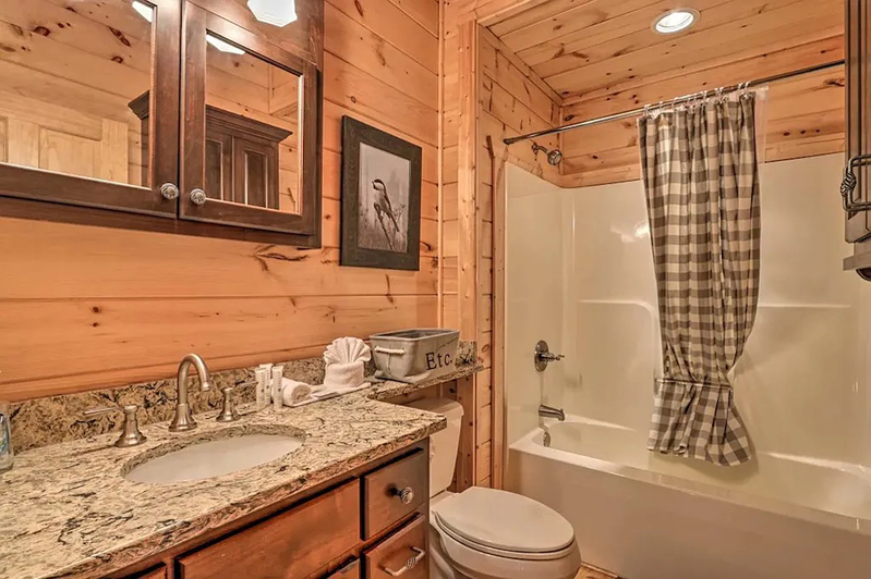 The setting here is really your own retreat.