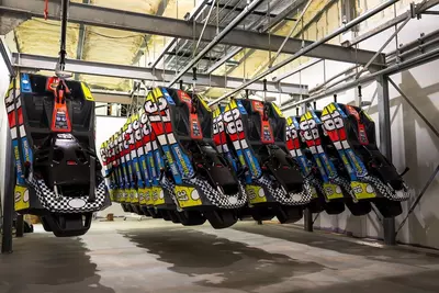Pigeon Forge Racing Coaster carts
