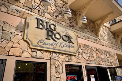 Bog Rock Candy Kitchen at The island in Pigeon Forge