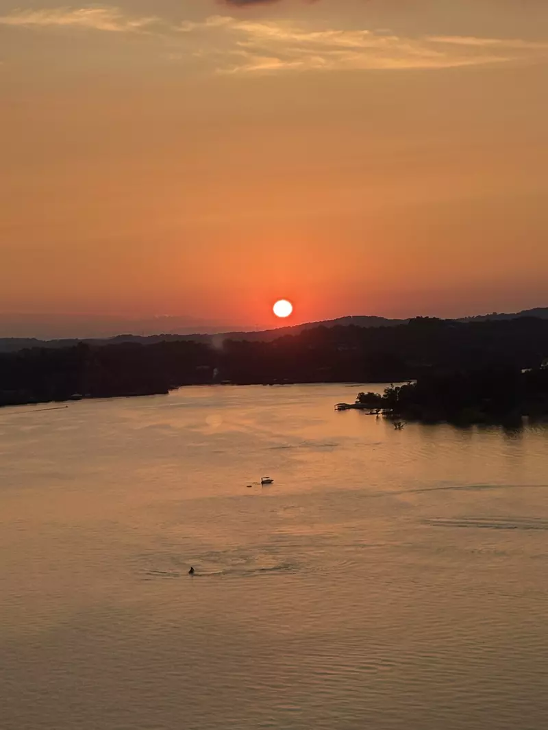 Sunset at Lake View Therapy
