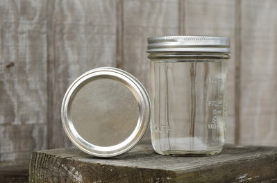 moonshine in jars