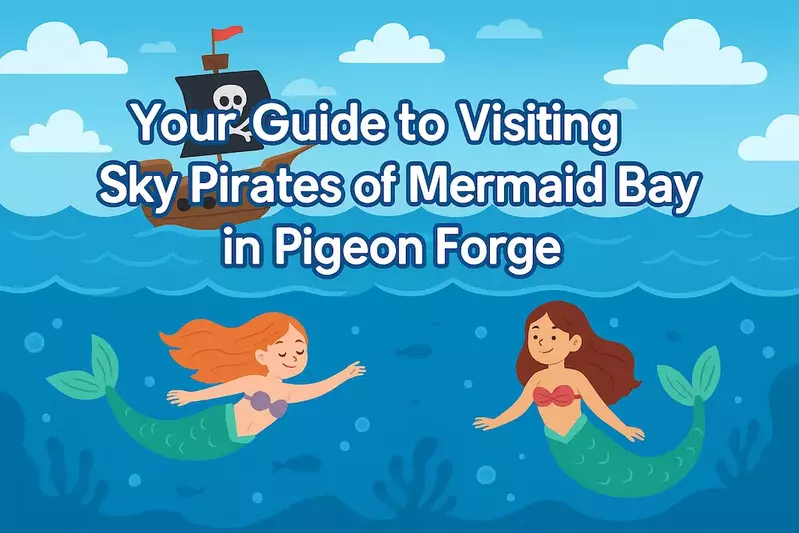 pirate ship and mermaids in water